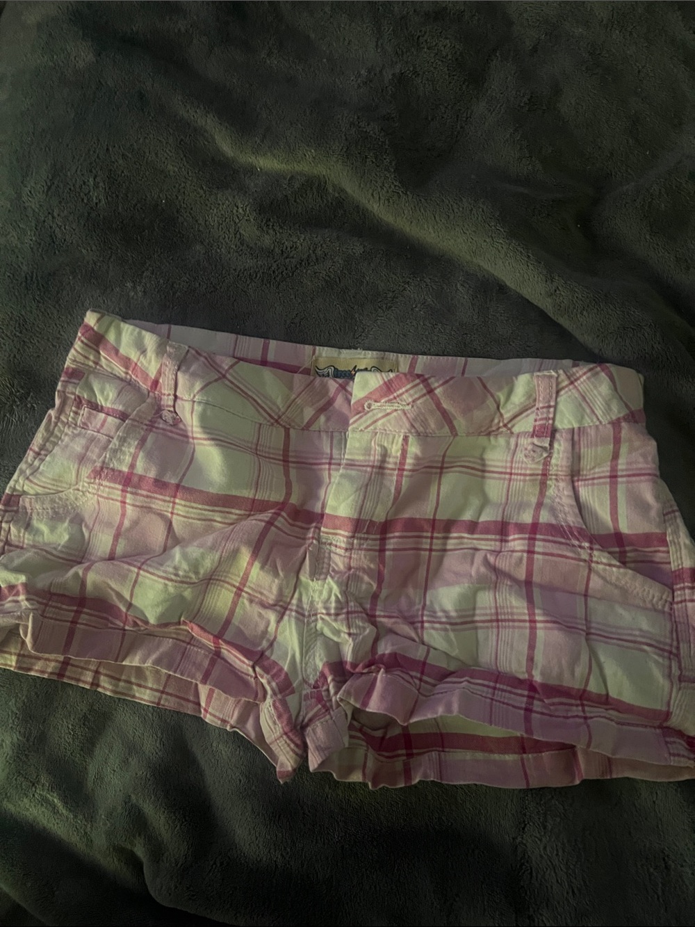 Freestyle Pink Plaid Bermuda Shorts